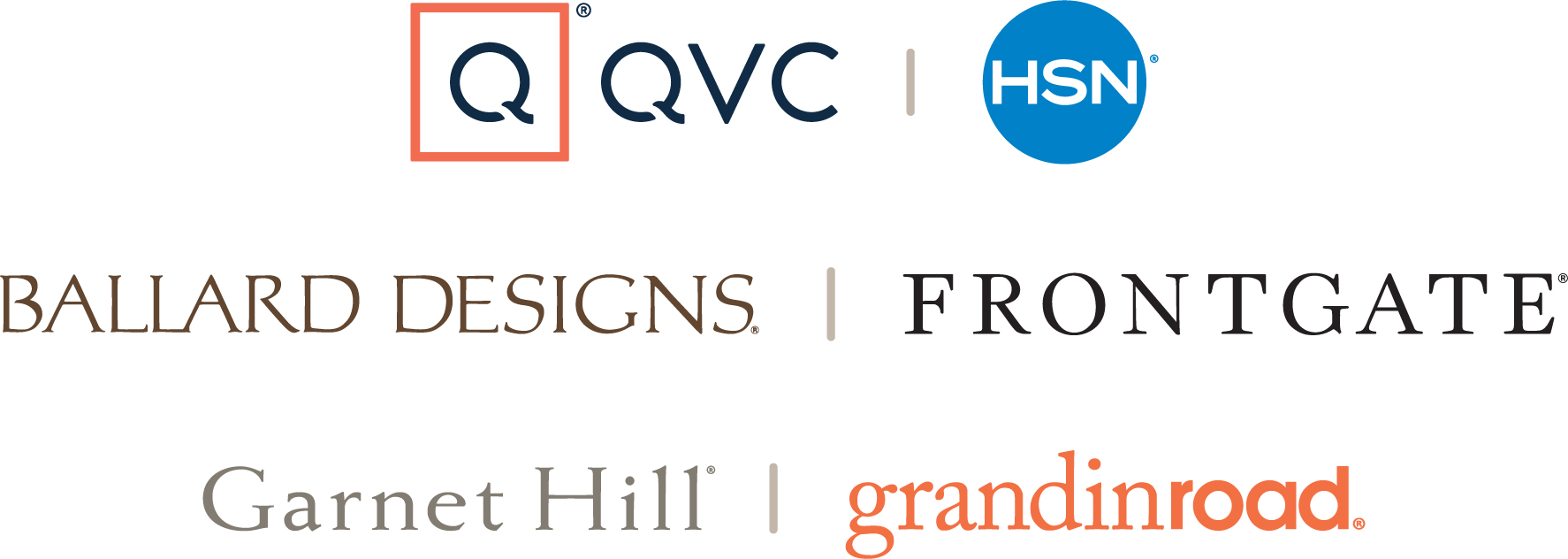 Qurate Retail Group Brands Logo Stack